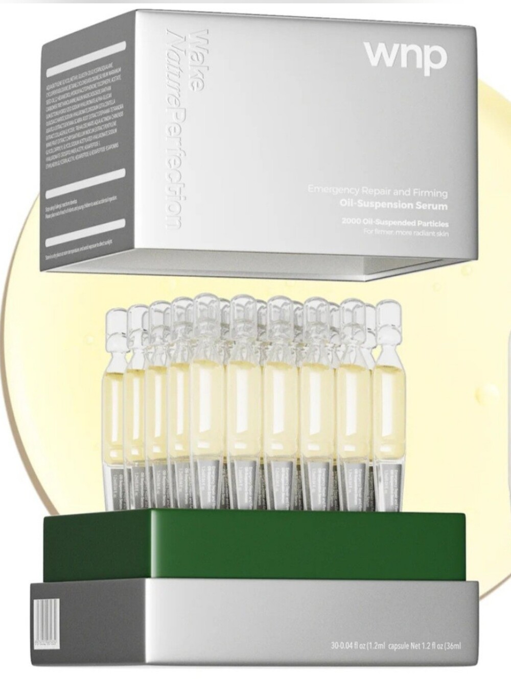Emergency Repair & Firming Oil-Suspension Serum - Yellow Ampoules